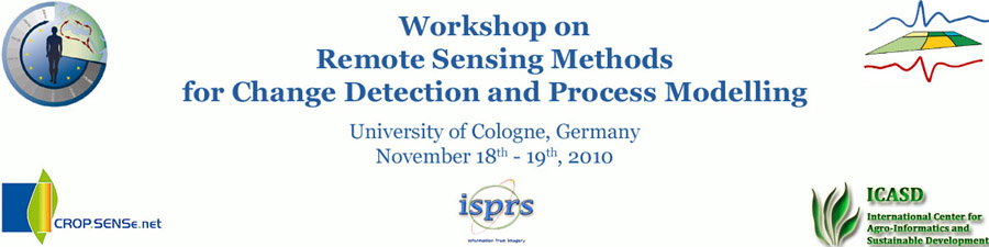 Remote Sensing Methods for Change Detection and Process Modelling