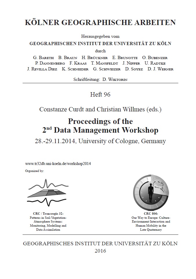 2nd Data Management Workshop 2014 - proceedings